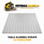 Tabla aluminiu striata 3mm 1250x2500mm