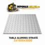 Tabla aluminiu striata 2mm 1500x3000mm